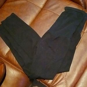 Liz Lange Black Maternity Leggings